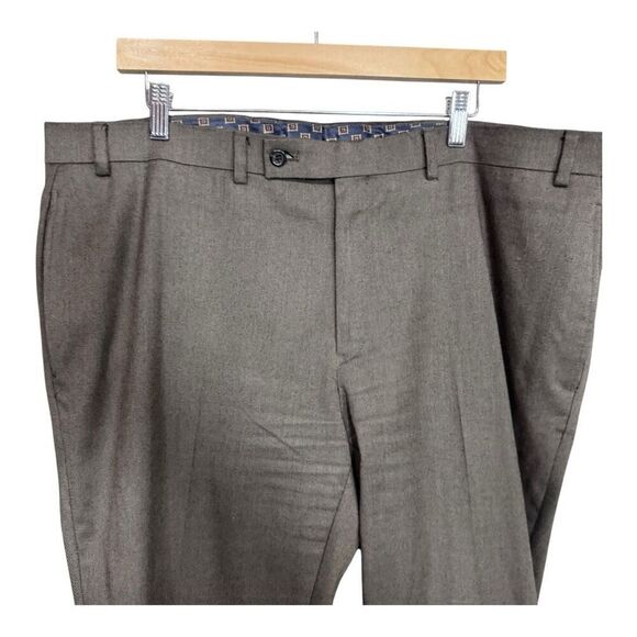 LAUREN RALPH LAUREN Men's UltraFlex‎ Stretch  Dress Pants 40x30 brown - Picture 7 of 8